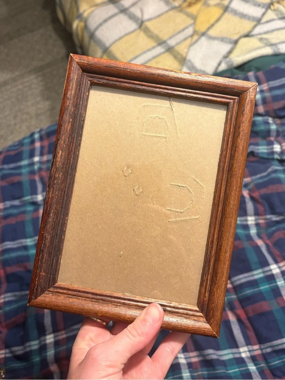 Classic Brown Wood Picture Frame - Home Accents